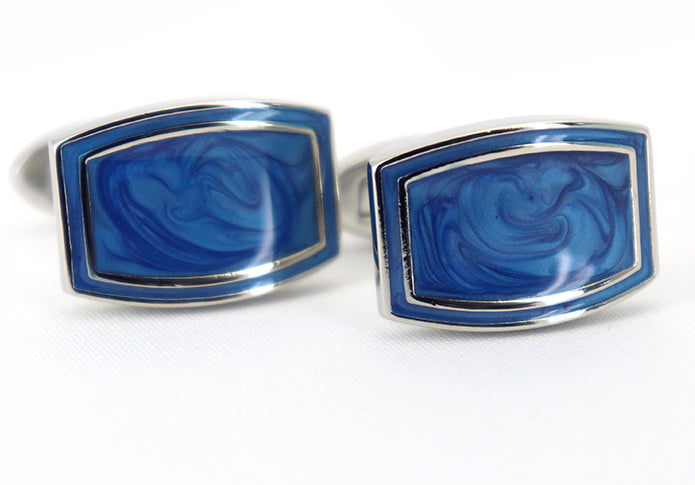 波紋の様-紋様-カフリングス-色-青色-カフスボタン-ブルー-クール-男女-おしゃれ-かわいい-結婚式-プレゼント-入園式-入学式-成人式-カフス専門店