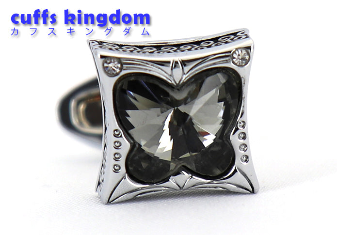 蝶々-モチーフ-デザイン-きらきら-カフリングス-色-銀色-カフスボタン-シルバー-男女-おしゃれ-かわいい-昆虫-蝶々-結婚式-プレゼント-入園式-入学式-成人式-カフス専門店