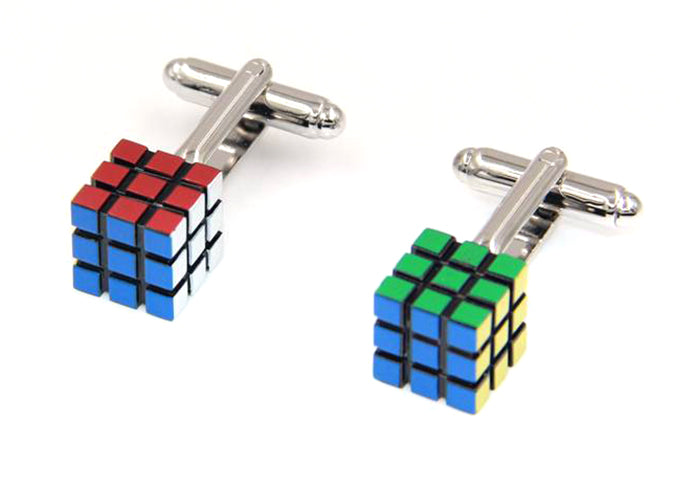 立体-ルービック-キューブ-カフリングス-色-カラフル-カフスボタン-カラフル-男女-面白-ユニーク-おしゃれ-かわいい-結婚式-プレゼント-入園式-入学式-成人式-カフス専門店