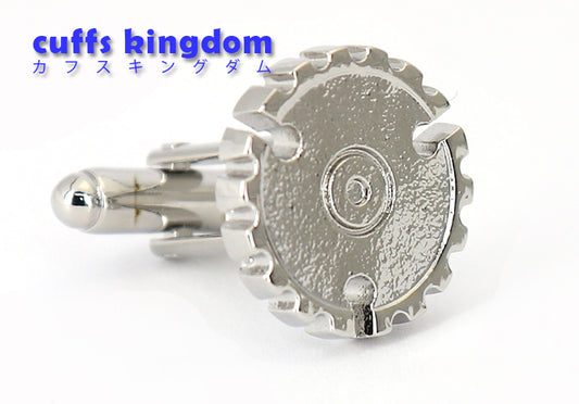 歯車-ギアカフリングス-色-銀色-カフスボタン-シルバー-男女-仕事-おしゃれ-大人気-スーツ-結婚式-プレゼント-入園式-入学式-成人式-カフス専門店