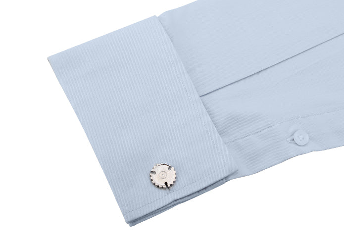 歯車-ギアカフリングス-色-銀色-カフスボタン-シルバー-男女-仕事-おしゃれ-大人気-スーツ-結婚式-プレゼント-入園式-入学式-成人式-カフス専門店