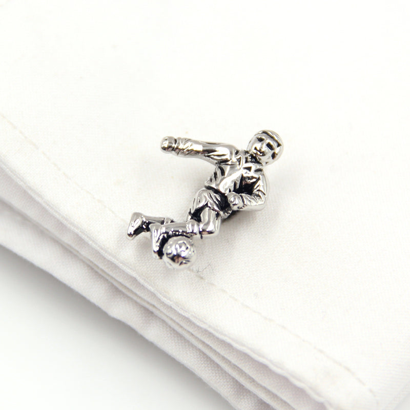 楽しい-スポーツ-サッカー-スタイル-色-シルバー-カフスボタン-おしゃれ-サッカー-男女-スポーツ-結婚式-スーツ-人気-カフリングス-プレゼント-ギフト-入園式-入学式-成人式