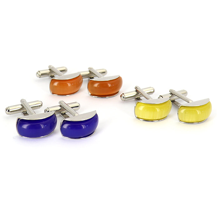■ ソフト キャンディ 風 【 色 ： ブルーベリー オレンジ レモン 】 カフスボタン ■ おしゃれ 男女 かわいい 結婚式 スーツ 人気 カフリングス プレゼント ギフト 入園式 入学式 成人式