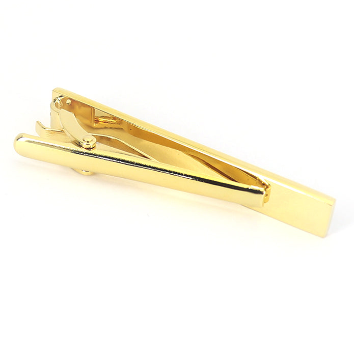 ■ 黒 ゴールドライン 【 色 ： 黒 ゴールド 】 タイピン ■ 男女 営業マン おしゃれ おすすめ 人気 結婚式 プレゼント カフス専門店