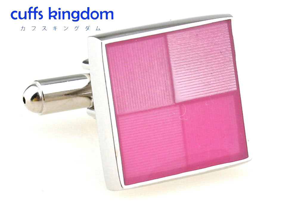 桃色-グラデーション-カフスボタン-赤系-レッド-男女-カフリングス-営業マン-おしゃれ-かわいい-結婚式-カジュアル-シンプル-スーツ-人気-プレゼント-ギフト-入園式-入学式-成人式