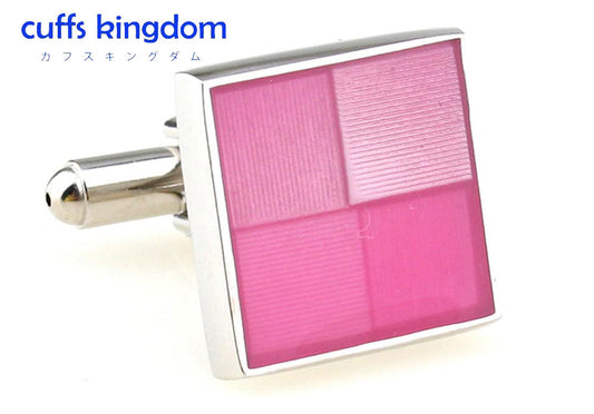 桃色-グラデーション-カフスボタン-赤系-レッド-男女-カフリングス-営業マン-おしゃれ-かわいい-結婚式-カジュアル-シンプル-スーツ-人気-プレゼント-ギフト-入園式-入学式-成人式