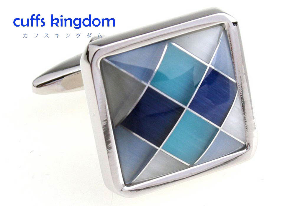 落ち着き-有る-色使い-モダン-大人-カフスボタン-青系-ブルー-男女-カフリングス-営業マン-おしゃれ-かわいい-結婚式-カジュアル-シンプル-スーツ-人気-プレゼント-ギフト-入園式-入学式-成人式