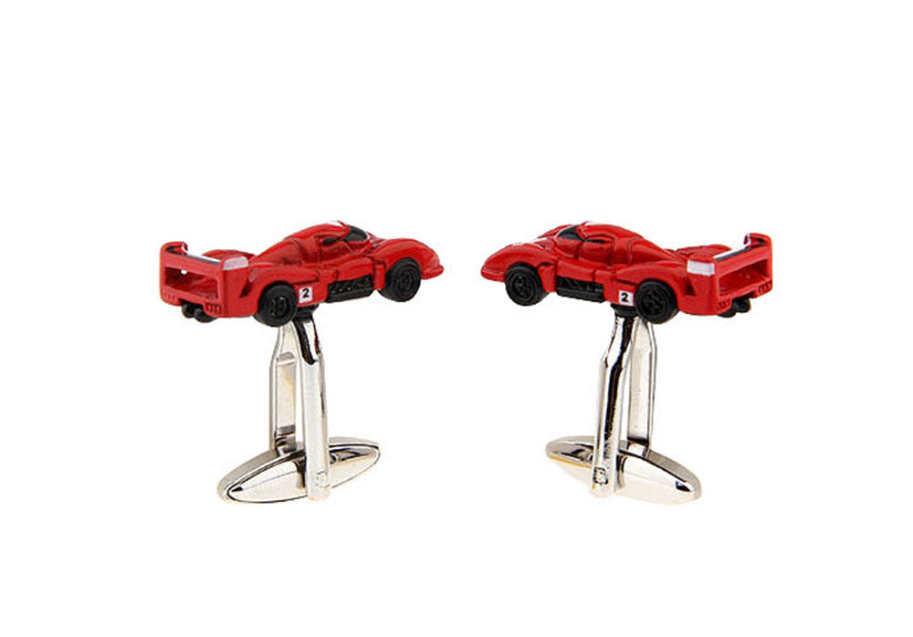 赤い-f1カー-カフスボタン-赤系-レッド-男女-カフリングス-営業マン-おしゃれ-かわいい-結婚式-カジュアル-シンプル-ユニーク-スーツ-人気-プレゼント-ギフト-入園式-入学式-成人式