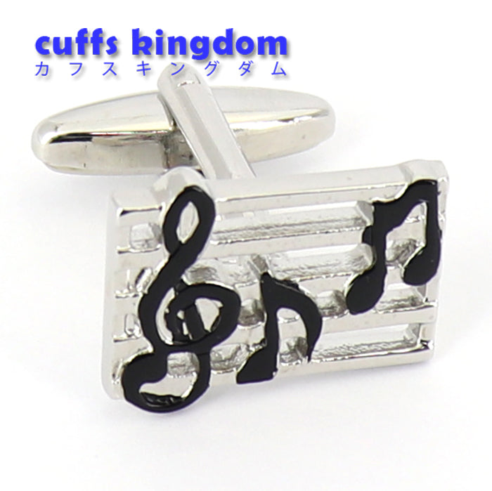 楽譜-音符-カフスボタン-音楽-男女-カフリングス-おしゃれ-かわいい-結婚式-シンプル-スーツ-人気-プレゼント-ギフト-入園式-入学式-成人式