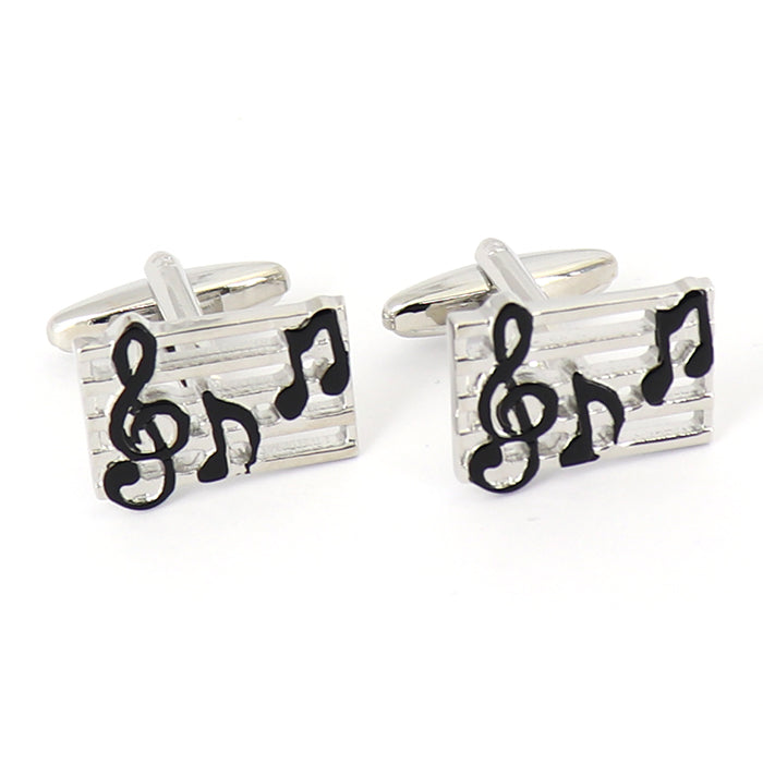 楽譜-音符-カフスボタン-音楽-男女-カフリングス-おしゃれ-かわいい-結婚式-シンプル-スーツ-人気-プレゼント-ギフト-入園式-入学式-成人式