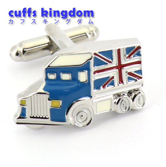 綺麗な発色-ブリティッシュ-トレーラー-カフスボタン-英国-旗-高級