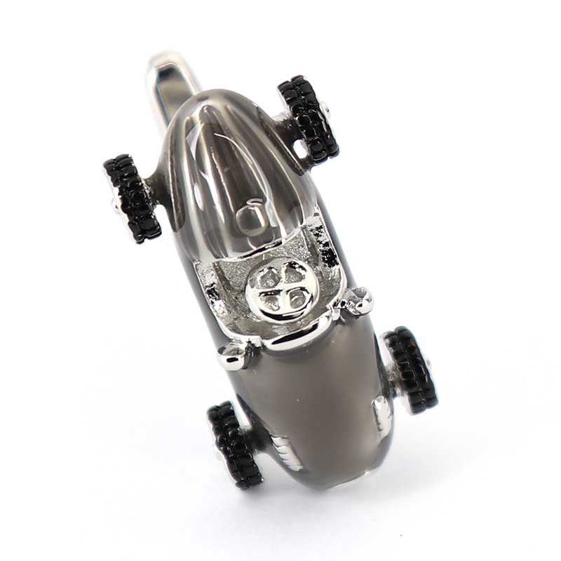 選べる３色レーシングカー-カフスボタン-グレー-ブルー-レッド-車-男女-カフリングス-大人気-プレゼント-おしゃれ-結婚式-カフスシルバー専門店