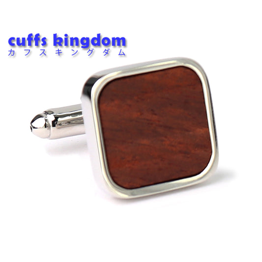 木製バイオレット-カフスボタン-赤紫-おしゃれ-男女-カフリングス-木-スーツ-結婚式-プレゼント-カフス専門店