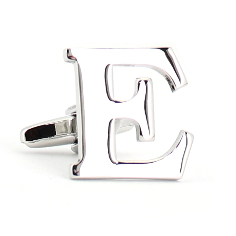 片方のみ単品販売-組合せ自由アルファベット-カフスボタン-box1-シルバー-男女-カフリングス-プレゼント-おしゃれ-ユニーク