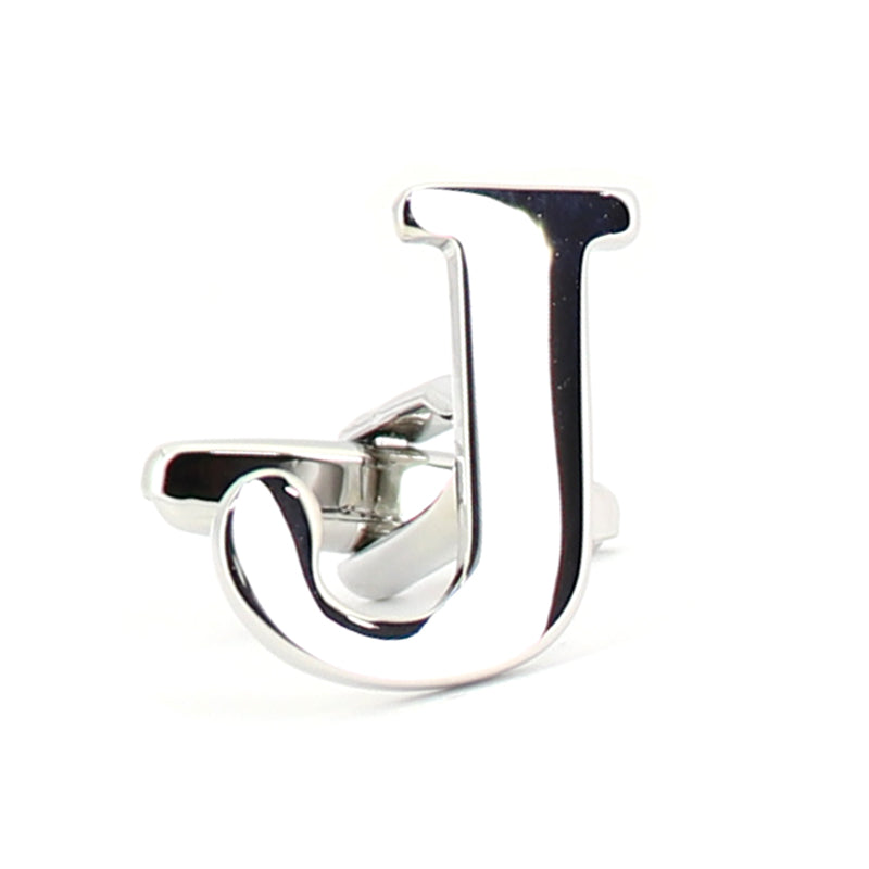 片方のみ単品販売-組合せ自由アルファベット-カフスボタン-box1-シルバー-男女-カフリングス-プレゼント-おしゃれ-ユニーク