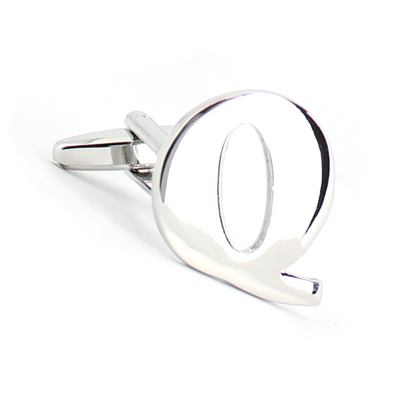 片方のみ単品販売-組合せ自由アルファベット-カフスボタン-box1-シルバー-男女-カフリングス-プレゼント-おしゃれ-ユニーク