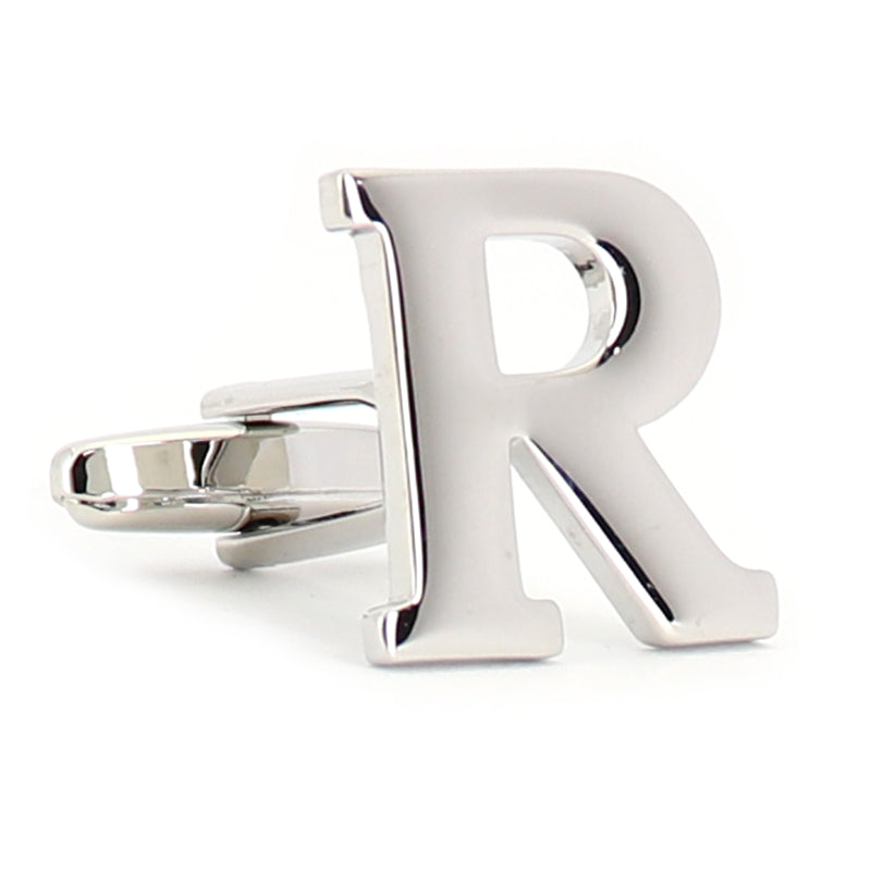 片方のみ単品販売-組合せ自由アルファベット-カフスボタン-box1-シルバー-男女-カフリングス-プレゼント-おしゃれ-ユニーク