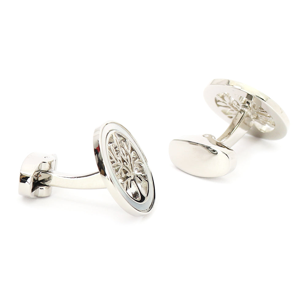 樹木-円形-カフスボタン-男女-カフリングス-営業マン-個性-スーツ-人気-かわいい-プレゼント-ギフト-カフス専門店