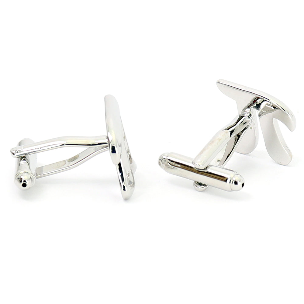 パイ-π-数式-記号-カフスボタン-シルバー-男女-カフリングス-営業マン-個性-スーツ-人気-かわいい-プレゼント-ギフト-カフス専門店