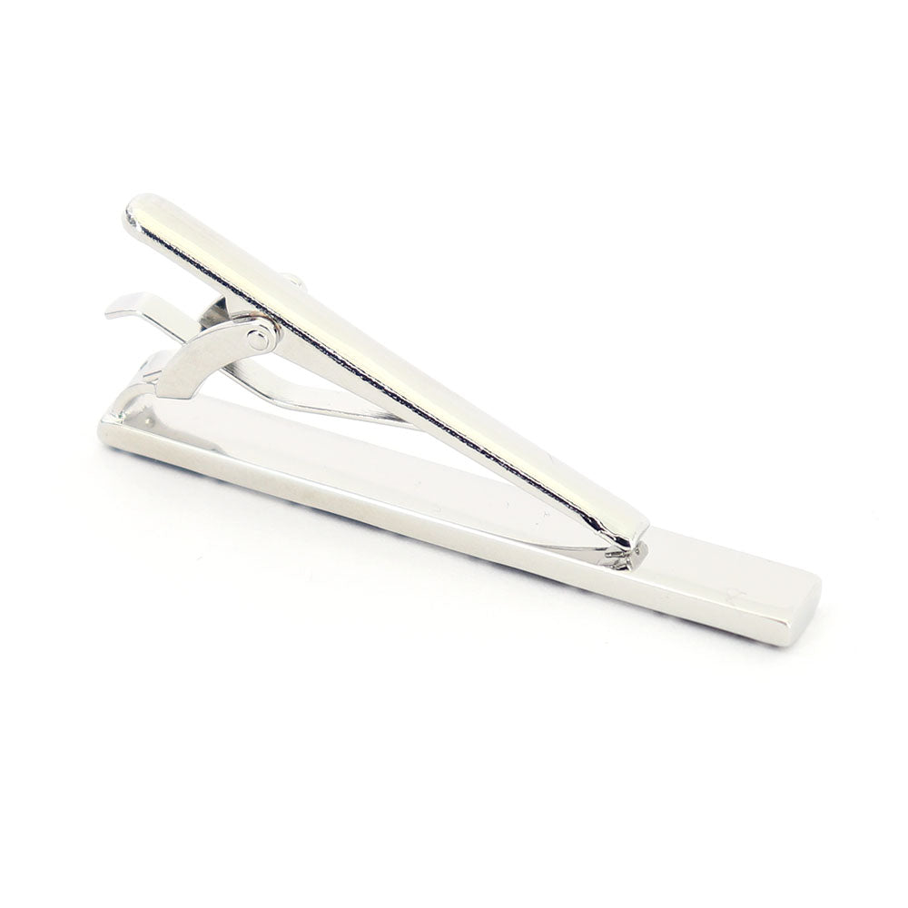 白黒 しましま タイピン 【 銀 白 黒 】 [ 正装 スーツ ネクタイ シンプル パーティ 社用 おしゃれ 人気 ランキング ]