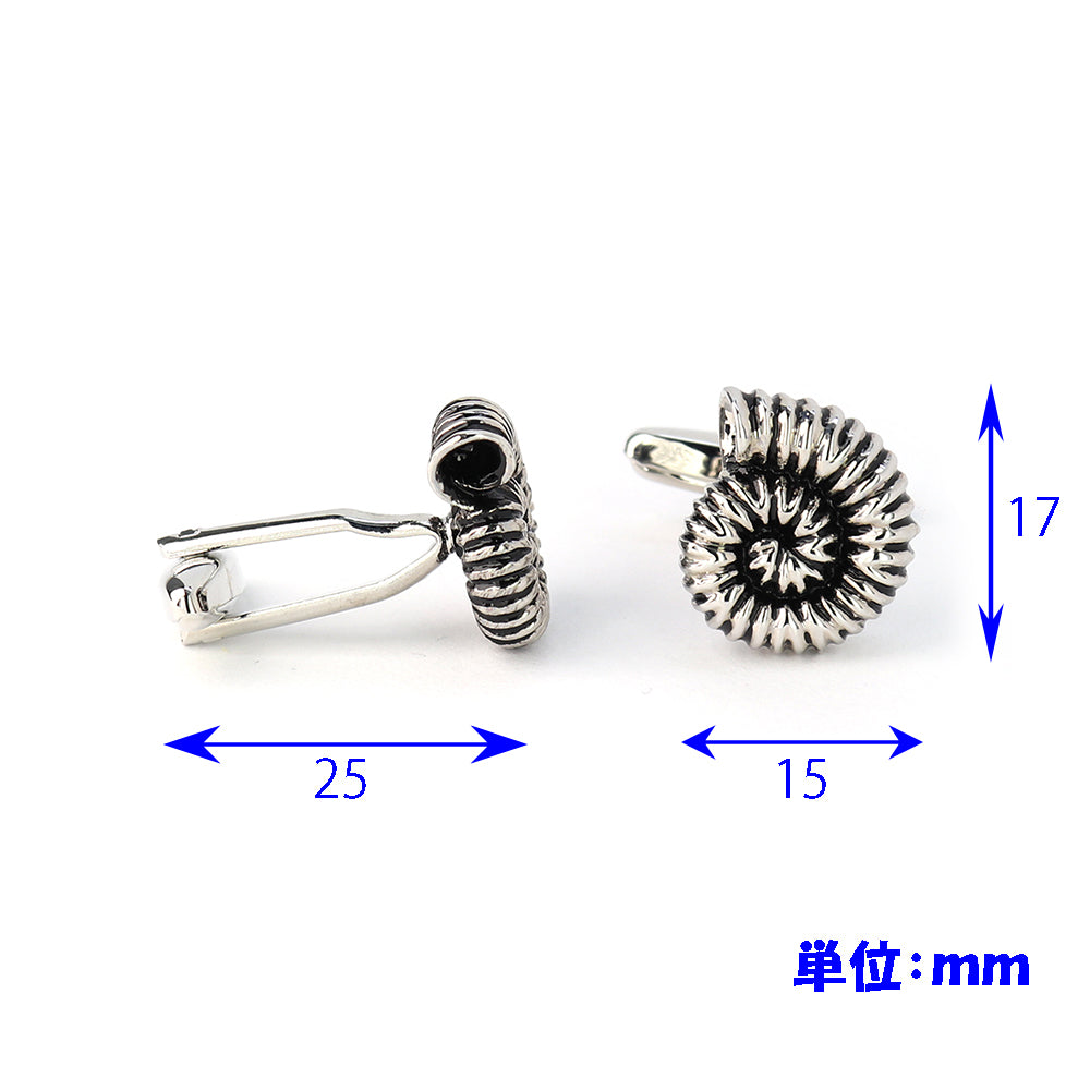 おもしろ-カタツムリ-カフスボタン-おしゃれ-面白-男女-カフリングス-人気-個性-プレゼント-カフス専門店