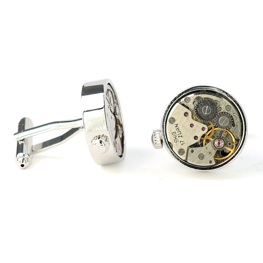 腕時計-ムーブメント-カフスボタン-時計の内部構造-男女-カフリングス-営業マン-おしゃれ-かわいい-結婚式-カジュアル-おもしろ-スーツ-人気-プレゼント-ギフト-入園式-入学式-成人式
