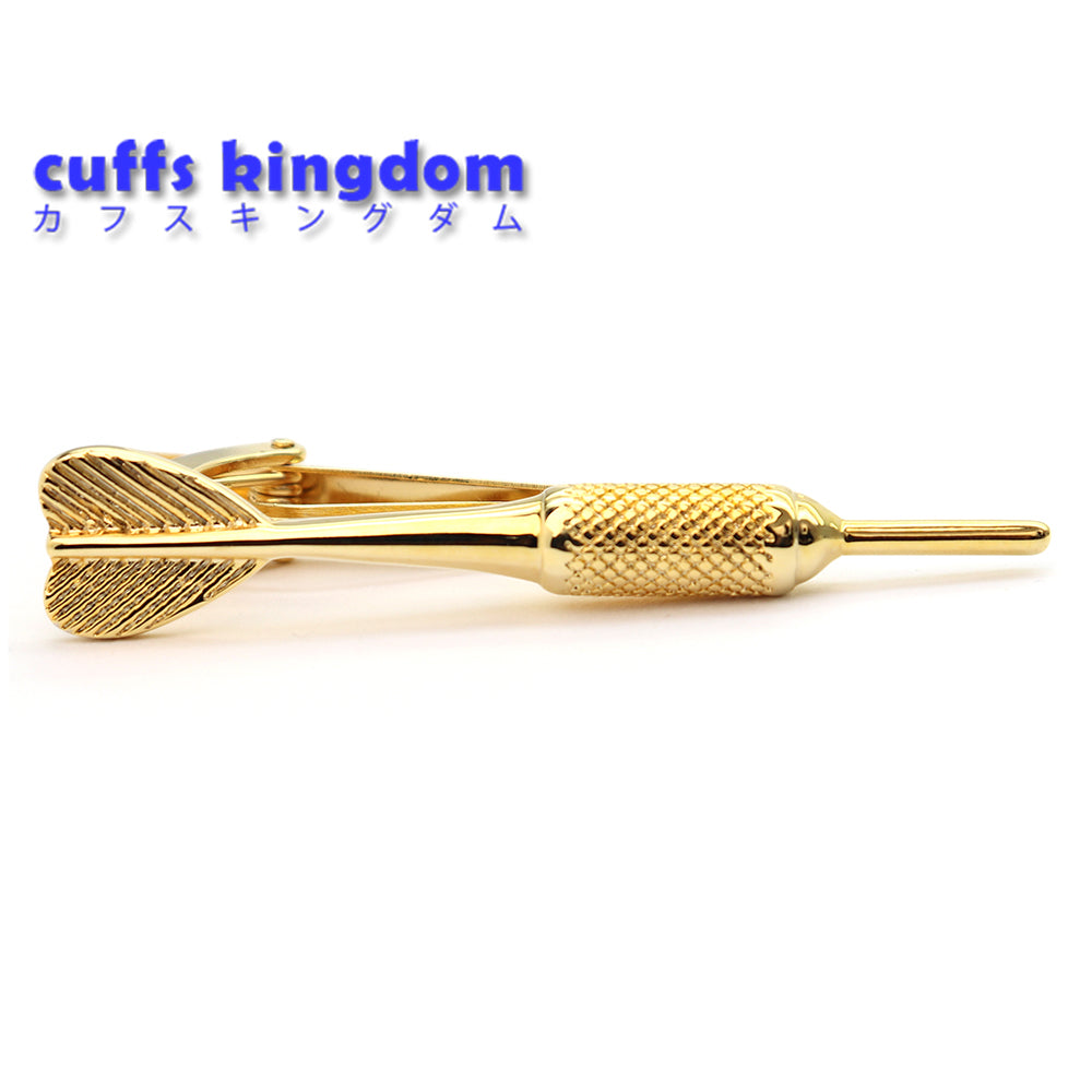 ユニーク お洒落 ダーツ タイピン 【 金 】 [ おしゃれ かわいい プレゼント 高級感 メンズ お礼 ギフト アクセサリー ]