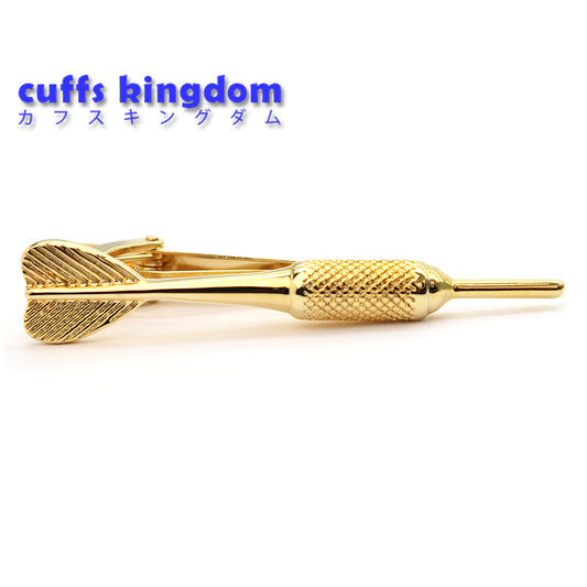 ユニーク お洒落 ダーツ タイピン 【 金 】 [ おしゃれ かわいい プレゼント 高級感 メンズ お礼 ギフト アクセサリー ]