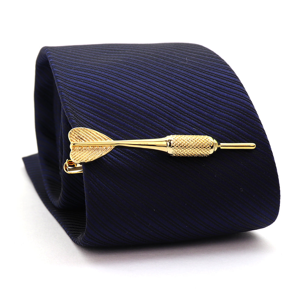 ユニーク お洒落 ダーツ タイピン 【 金 】 [ おしゃれ かわいい プレゼント 高級感 メンズ お礼 ギフト アクセサリー ]