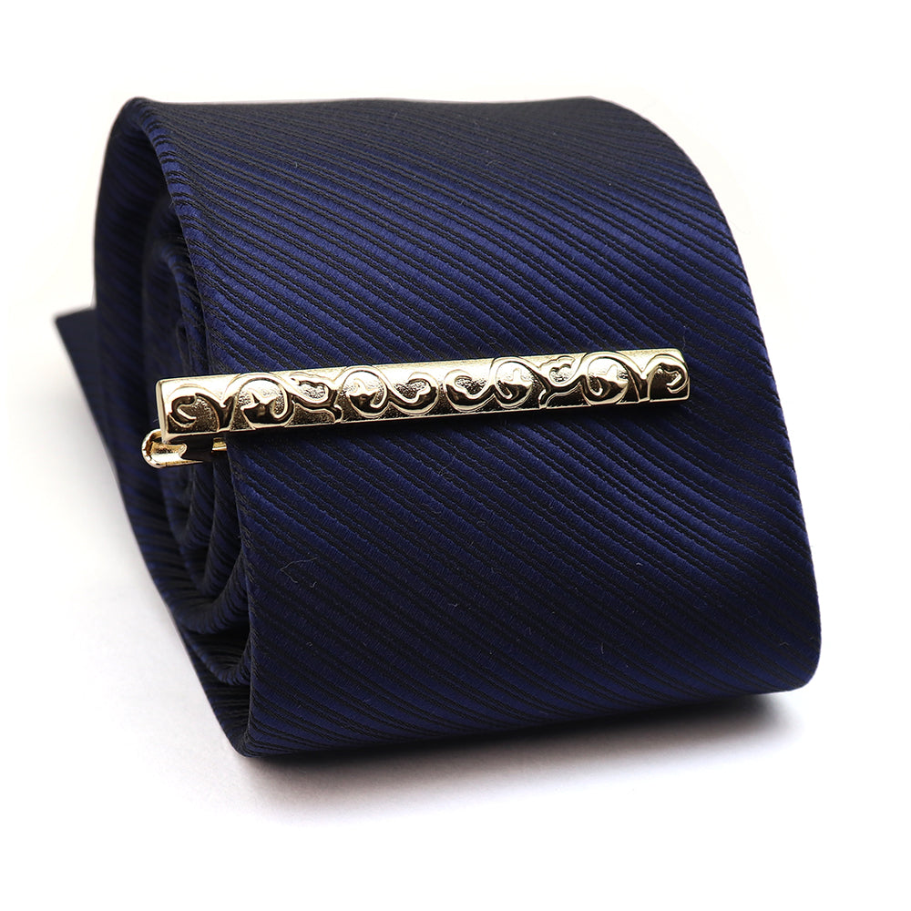 立体柄 タイピン ゴールド 男女 営業マン おしゃれ スーツ プレゼント ギフト 大人気 個性 成人式 卒業式 結婚式 カフス専門店