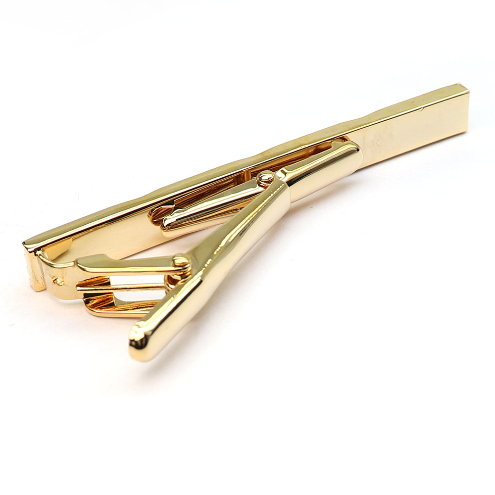 波型デザイン タイピン ゴールド 男女 営業マン おしゃれ スーツ プレゼント ギフト 大人気 個性 成人式 卒業式 結婚式 カフス専門店