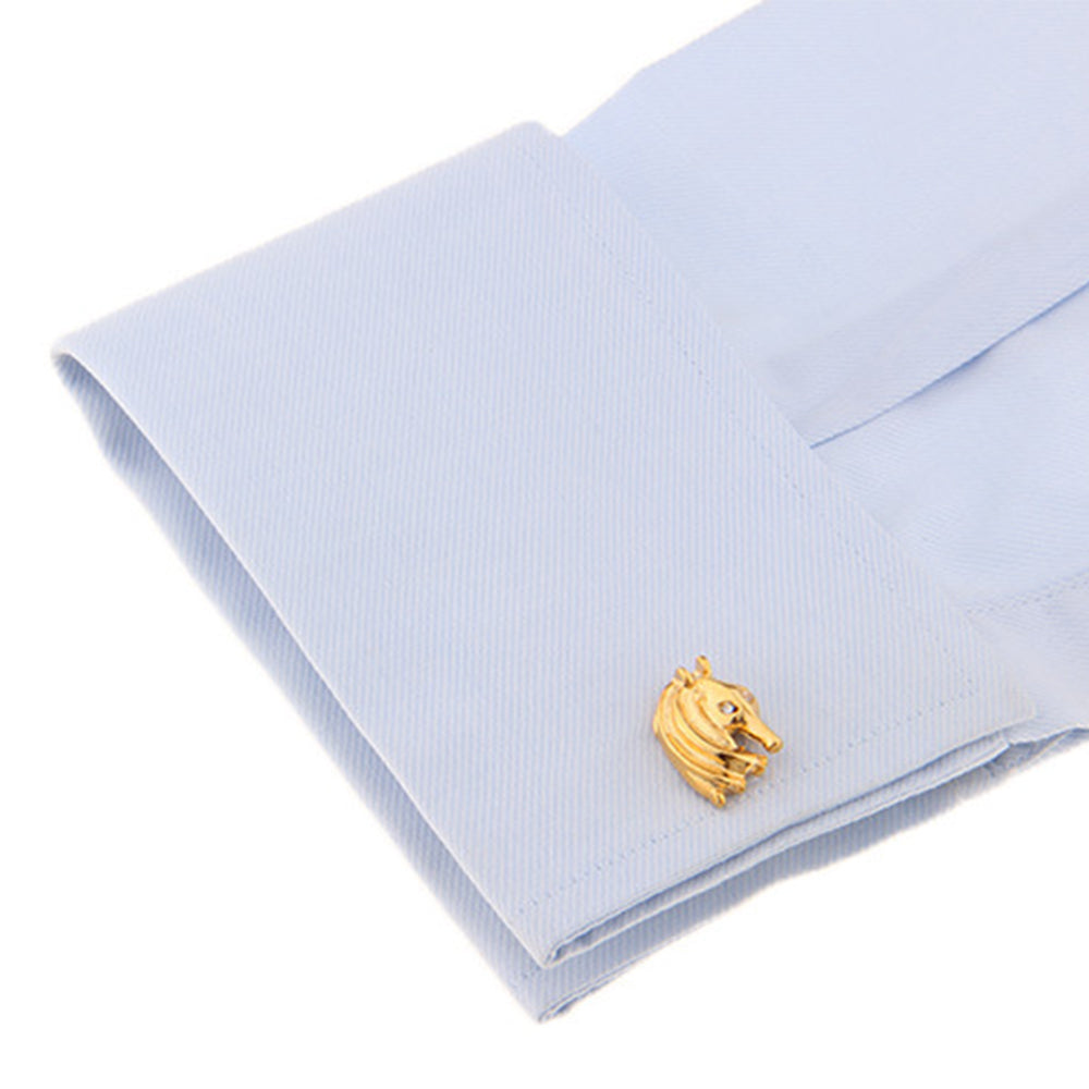 アリクイ カフスボタン 動物 ゴールド アニマル系 ユニーク 男女 カフリングス プレゼント おしゃれ かわいい 結婚式 カフス専門店