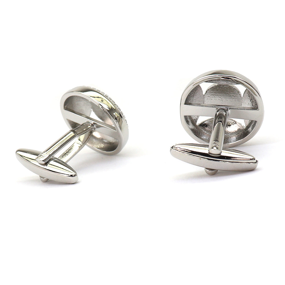 シンプル シルバー カフスボタン 高級感 男女 営業マン おしゃれ 上品 かわいい ビジネス 結婚式 カジュアル スーツ 人気 プレゼント ギフト カフス専門店