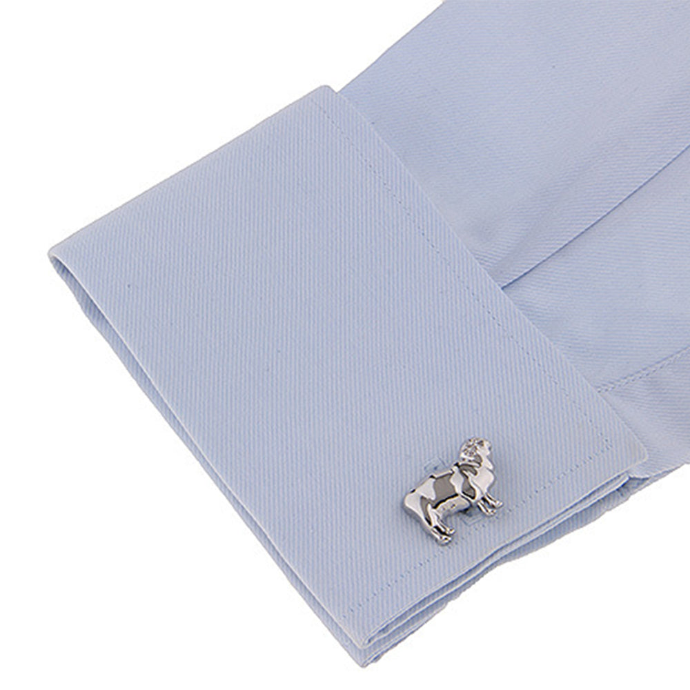 ヒツジ 羊 カフスボタン 動物 キュート アニマル系 ユニーク 男女 カジュアル プレゼント おしゃれ かわいい 結婚式 カフス専門店