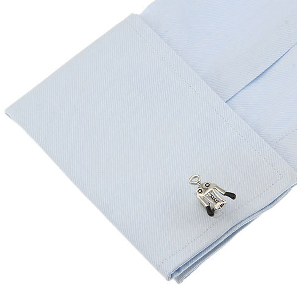 ワインオープナー 栓抜き カフスボタン シルバー 趣味 お酒 カクテル 男女 スーツ 社交 人気 プレゼント ギフト おしゃれ かわいい カフス専門店