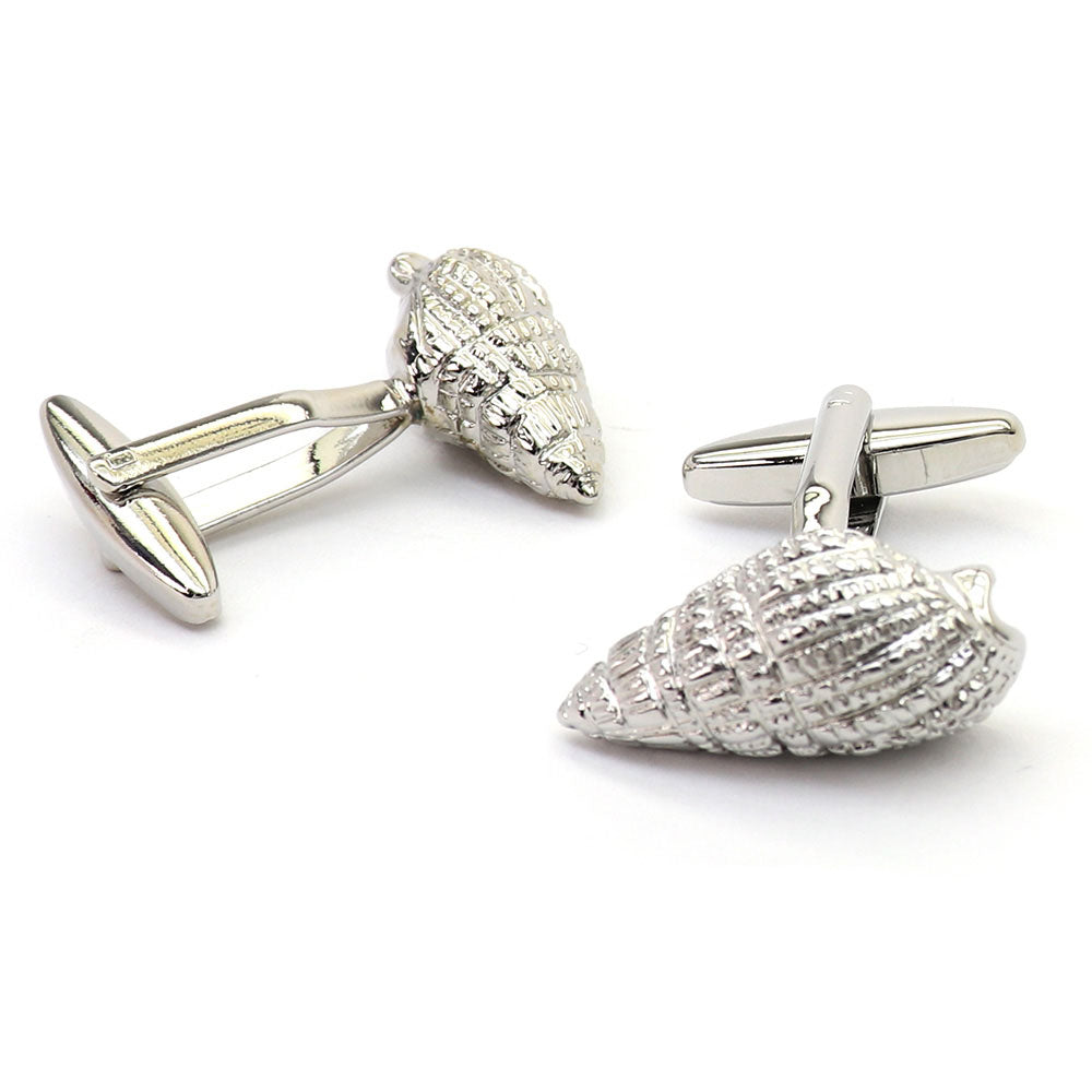 巻貝 カフスボタン シルバー 海 男女 営業マン おしゃれ 結婚式 カジュアル シンプル スーツ 人気 プレゼント ギフト 入園式 入学式 成人式 カフス専門店