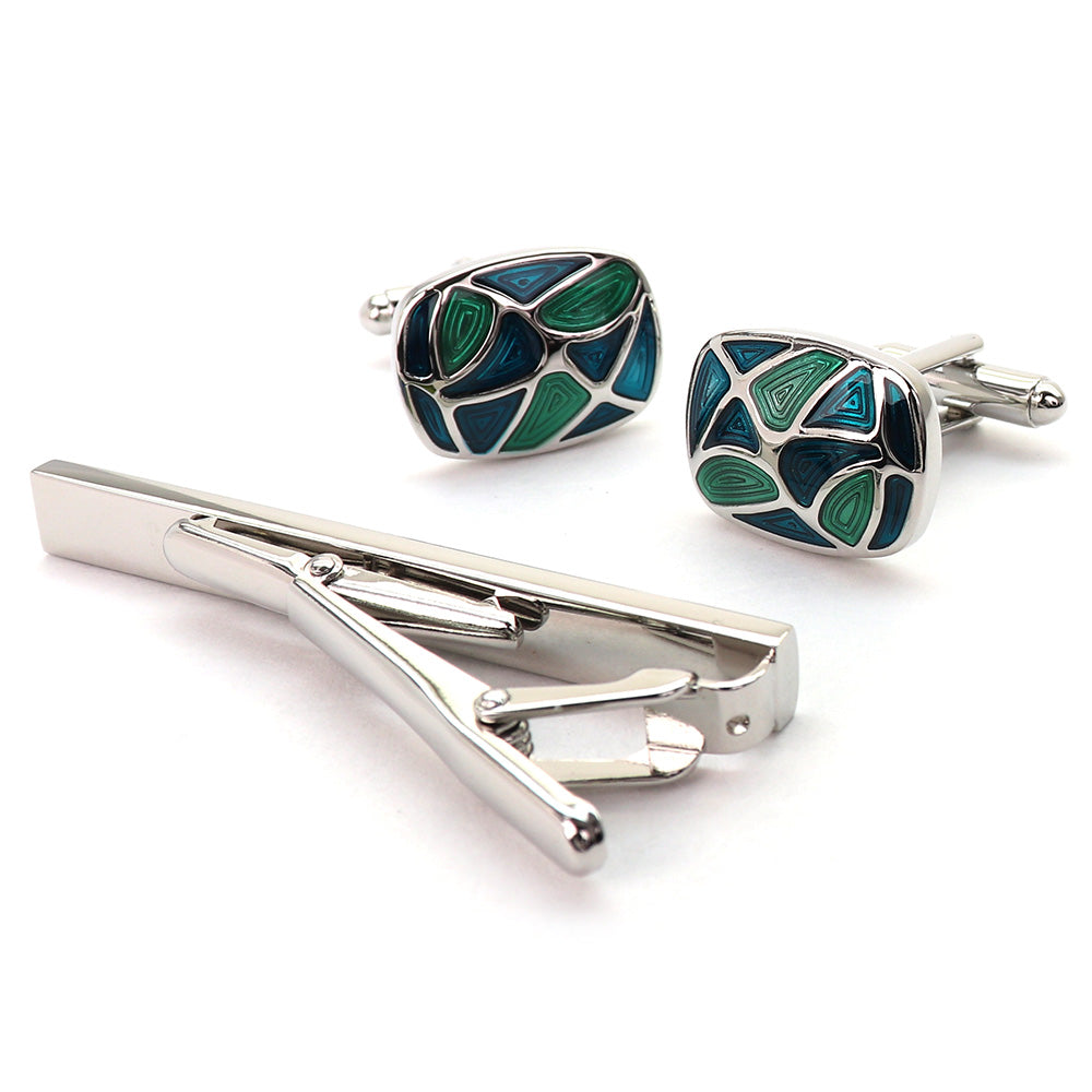 鮮やかな色合いが美しい カフス タイピン セット おしゃれ 男女 エレガント スーツ プレゼント ギフト 大人気 成人式 卒業式 結婚式 カフス専門店