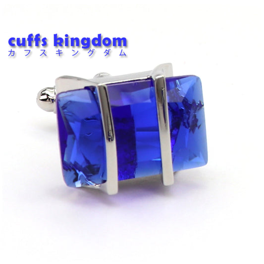 ブルー ジュエル カフスボタン 男女 営業マン おしゃれ かわいい エレガント カジュアル 豪華 スーツ 人気 プレゼント ギフト 結婚式 入園式 入学式 成人式 カフス専門店