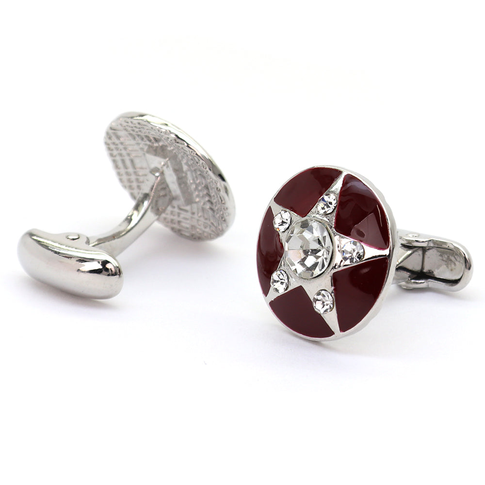 五芒星 星 モチーフ カフスボタン ジュエル 男女 営業マン おしゃれ かわいい 結婚式 スーツ 人気 プレゼント ギフト カフス専門店