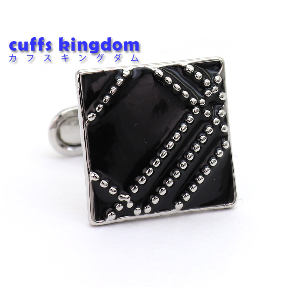 幾何学模様 スクエア カフスボタン 男女 営業マン おしゃれ 結婚式 カジュアル シンプル スーツ 人気 プレゼント ギフト 入園式 入学式 成人式 カフス専門店