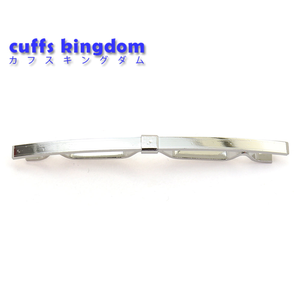 カラーバー （ クリップ ） シャツ の 襟止め 【シルバー】おしゃれ かわいい プレゼント 高級感 メンズ お礼 ギフト アクセサリー カフス専門店