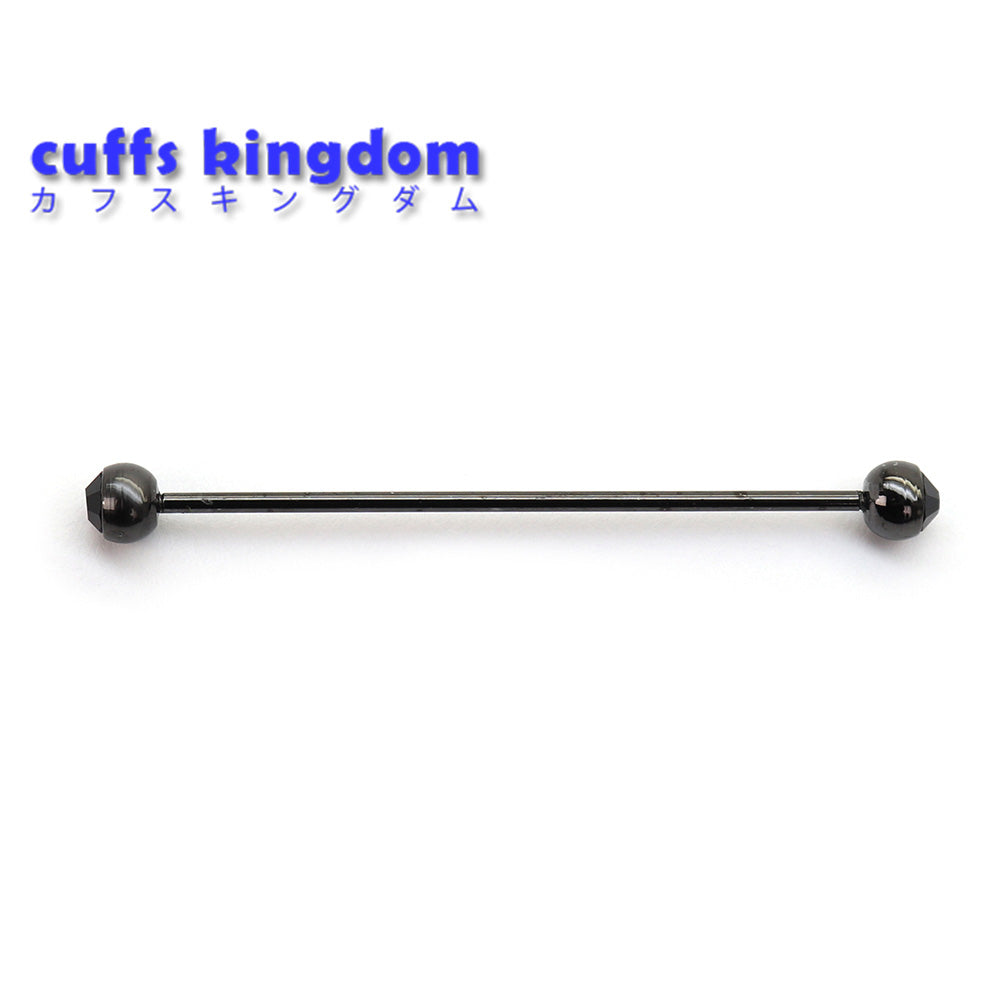 ジュエル 【ブラック】 ブラック カラーバー（ ピン ）シャツ 襟止め おしゃれ かわいい プレゼント 高級感 メンズ ギフト アクセサリー カフス専門店