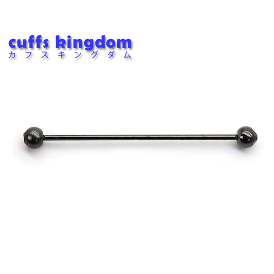 ジュエル 【ブラック】 ブラック カラーバー（ ピン ）シャツ 襟止め おしゃれ かわいい プレゼント 高級感 メンズ ギフト アクセサリー カフス専門店