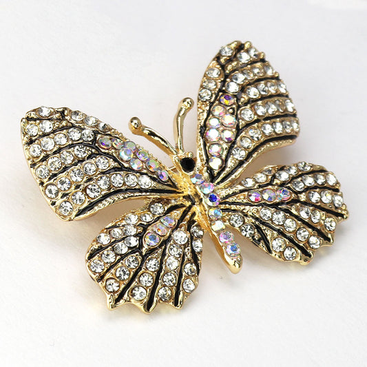 キラキラ-ゴージャス-蝶バタフライ-ブローチ-ファッション-ブローチピン-エレガント-可愛い-おしゃれ-アクセサリー-プレゼント-贈り物-メンズ-レディース-子供-ジュエリー-カフス専門店