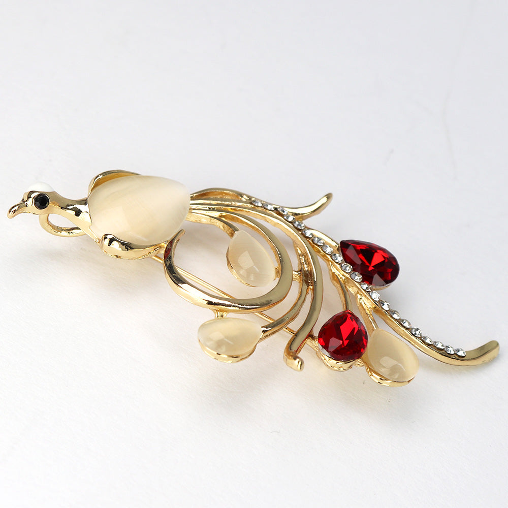 キラキラ-鳥-モチーフ-ブローチ-ファッション-ブローチピン-エレガント-可愛い-おしゃれ-アクセサリー-プレゼント-贈り物-メンズ-レディース-子供-ジュエリー-カフス専門店