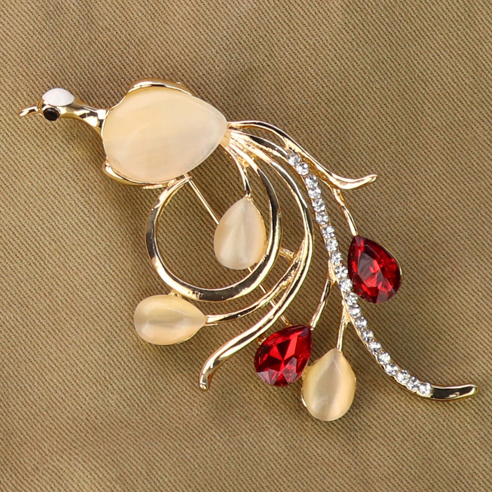 キラキラ-鳥-モチーフ-ブローチ-ファッション-ブローチピン-エレガント-可愛い-おしゃれ-アクセサリー-プレゼント-贈り物-メンズ-レディース-子供-ジュエリー-カフス専門店