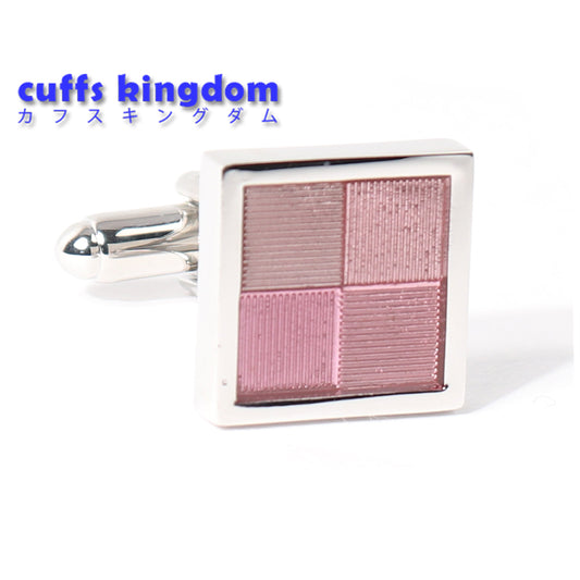 桃色 グラデーション カフスボタン 【 男女 カフリングス 営業マン おしゃれ かわいい 結婚式 カジュアル シンプル スーツ 人気 プレゼント ギフト 入園式 入学式 成人式 】