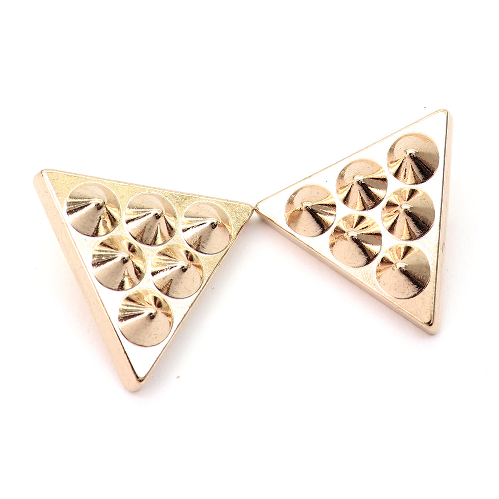 襟のおしゃれに 三角 カラーピン ゴールド 男女 アクセサリー エレガント 人気 プレゼント ギフト カフス専門店