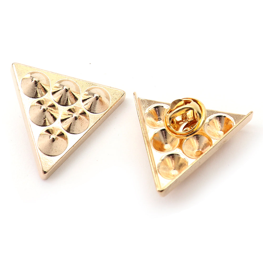 襟のおしゃれに 三角 カラーピン ゴールド 男女 アクセサリー エレガント 人気 プレゼント ギフト カフス専門店