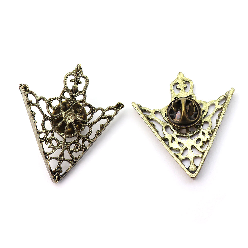 襟のおしゃれに カラーピン ブロンズ 男女 アクセサリー エレガント 人気 プレゼント ギフト カフス専門店